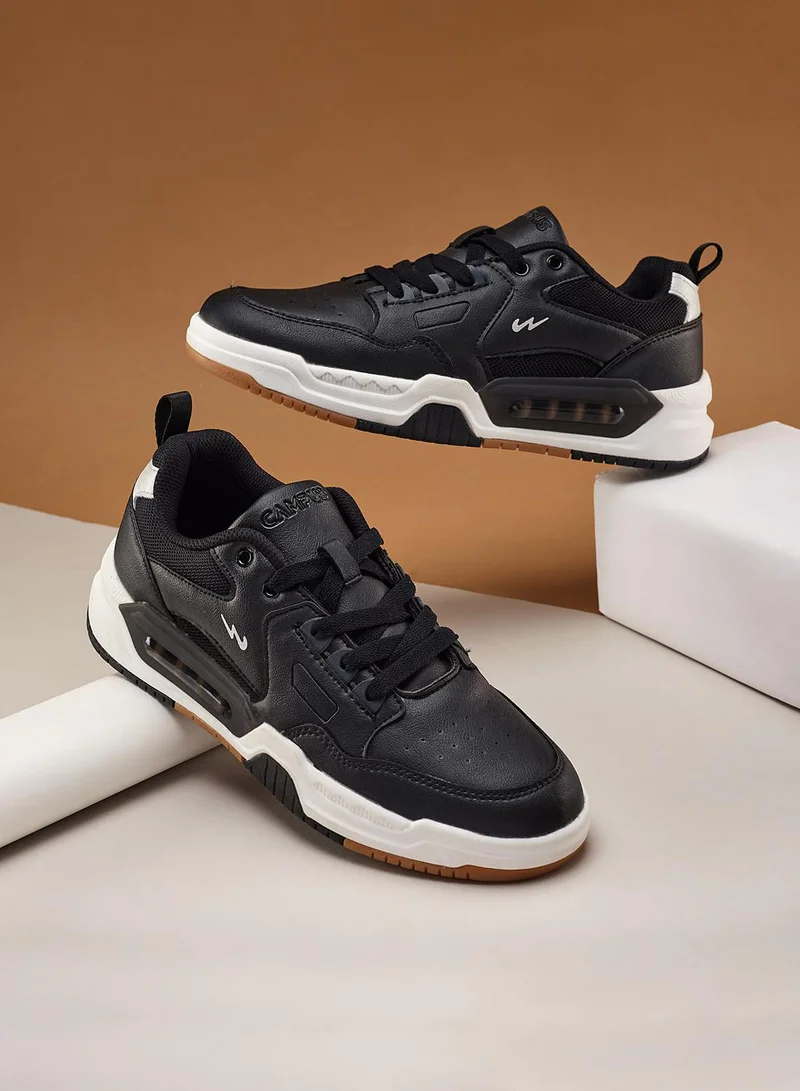 كامبس أحذية رياضية رجالية قصيرة بألوان جريئة وراحة شبيهة بالسحاب